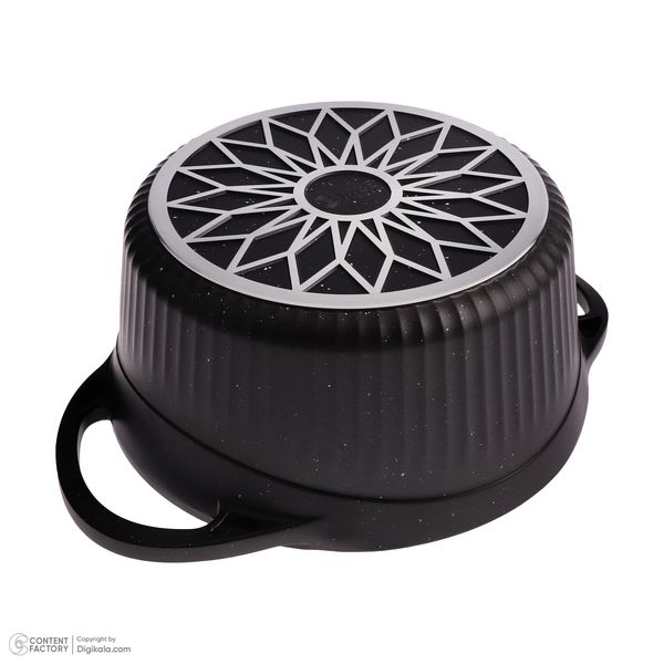 سرویس تابه و قابلمه گرانیتی 15 پارچه ام جی اس مدل GD1511