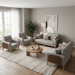 مبل راحتی راحتی 12 نفره (3+3+3+2+1نفره)