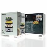 بخارپز و تخم مرغ پز گرین لاین 3Tier 500W