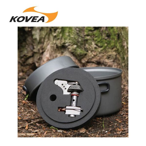 ست سرشعله و ظروف سفری کووآ مدل Solo Lite