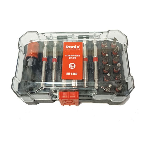 سری پیچ گوشتی رونیکس مدل RH-5450 بسته 20 عددی