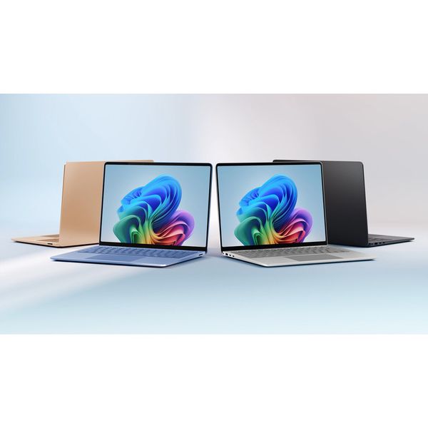 لپتاپ مایکروسافت مدل Surface Laptop 7 Copilot Plus PC با پردازنده Snapdragon X Plus، رم LPDDR5x 16GB با فرکانس 8448MHz، حافظه S