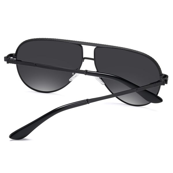 عینک آفتابی خلبانی مردانه آلبرت وگ مدل JS8540C91-P142 Avantgarde Visionary