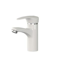 شیر روشویی کسری مدل کارون سفید