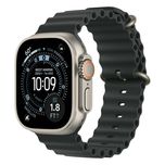 ساعت هوشمند 49 میلی متری اپل مدل Ultra 3 Black Titanium Case با بند Ocean