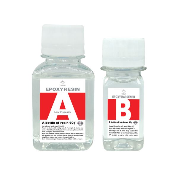 رزین اپوکسی دو جزئی اوریران کد AB-6030 حجم 90 میلی لیتر*460