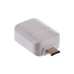 مبدل OTG micro usb رنگ سفید (فروش اقساطی)