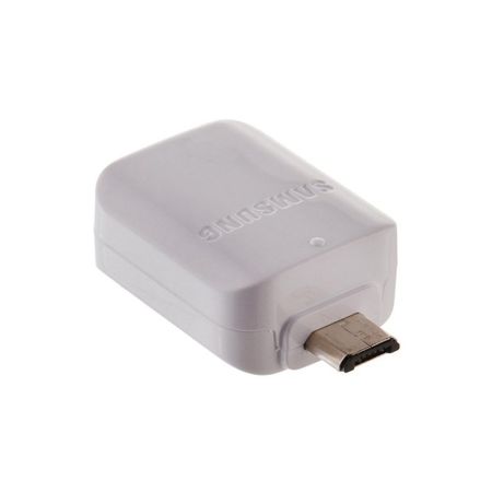 مبدل OTG micro usb رنگ سفید (فروش اقساطی)