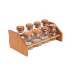 ست جا ادویه 8 پارچه میس گلس کد 109 به همراه استند