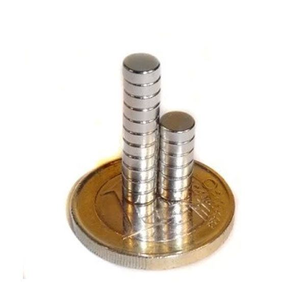 آهن ربا مدل نئودیمیوم دیسک 5x2mm بسته 10 عددی