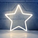 چراغ دیواری نئون طرح ستاره کد 001