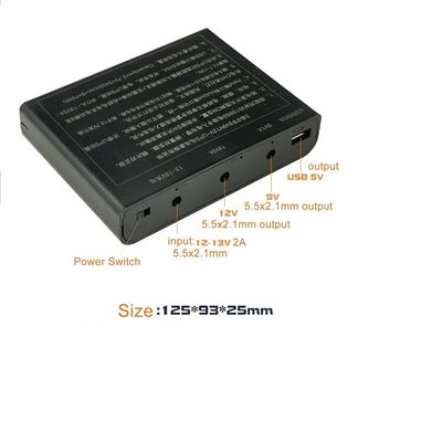 مینی یو پی اس مودم کارتخوان دوربین مدل Mini UPS 5-9-12 ظرفیت 55 ولت آمپر