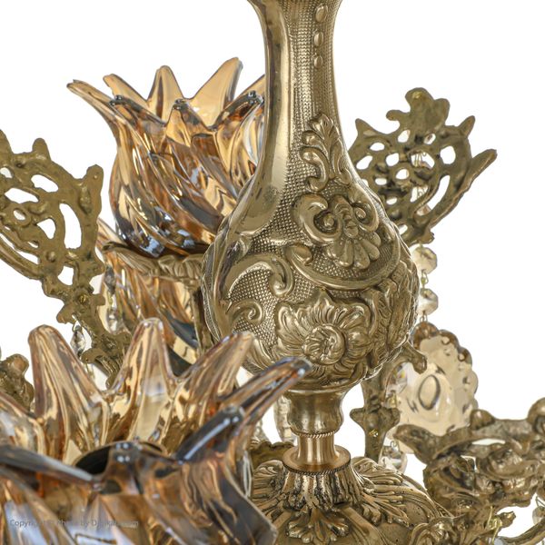 لوستر 10 شعله شاهان تک کد B/8015