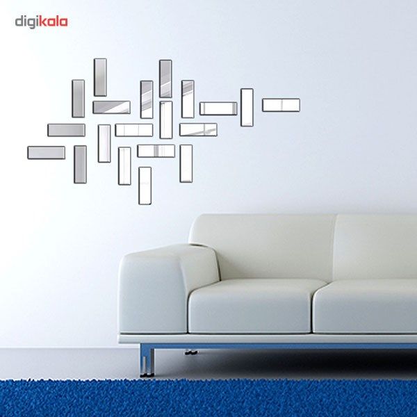 آینه پلکسی گلاس دکو وسنا مدل P2012 بیست تکه