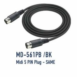 (MIDI 5 PIN PLUG-SAME) KIRLIN CABLE MD-561PB/3M