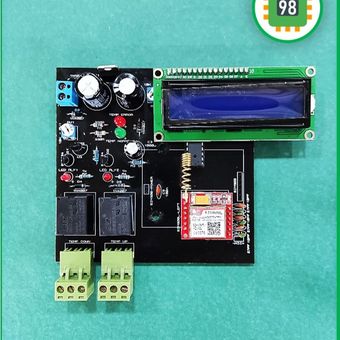 کیت اندازه گیری و کنترل دمای محیط از راه دور توسط SMS