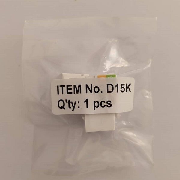 کیستون شبکه  Cat5 UTP  مدل D15K بسته 10 عددی