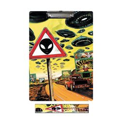 تخته شاسی مدل فانتزی فضایی به همراه خط کش - جین 12 عددی