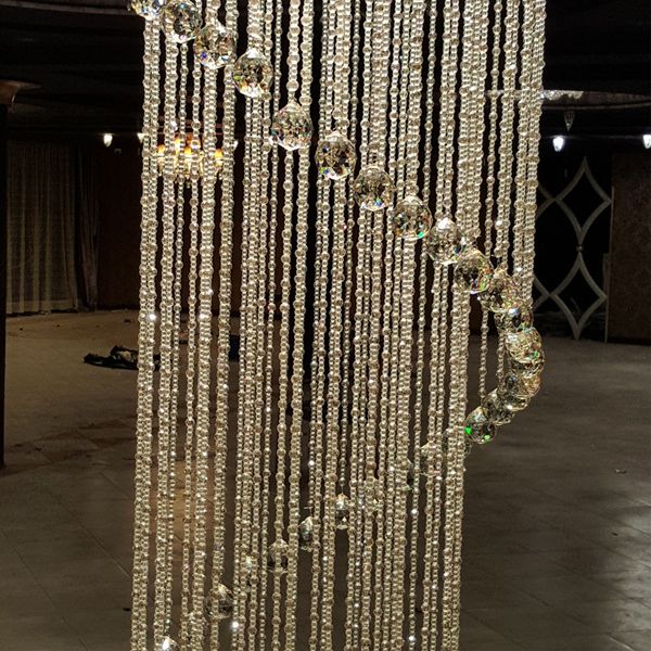 کریستال لوستر مدل NIK40BRZ بسته 10 عددی