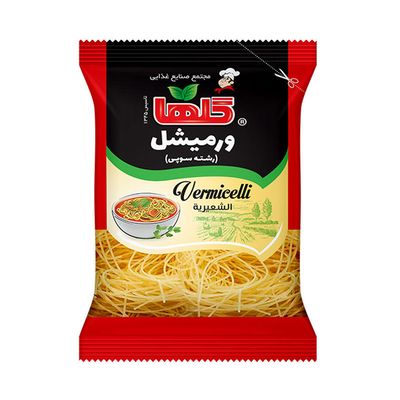 رشته ورمیشل گلها - 150 گرم بسته 50عددی