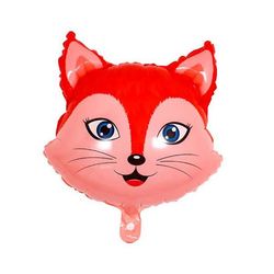 بادکنک فویلی مدل سر روباه کد I21V