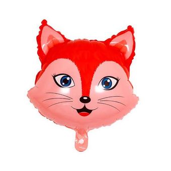 بادکنک فویلی مدل سر روباه کد I21V