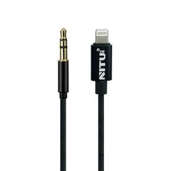 کابل تبدیل لایتنینگ به AUX نیتو مدل NT-AUX015 طول 1متر
