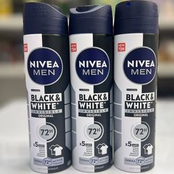 اسپری مردانه نیییییوووواااا بلک اند وایت 72ساعته المان