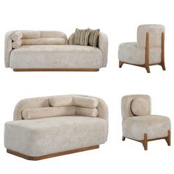 مبل راحتی 7 نفره لوکا مبل مدل لوما