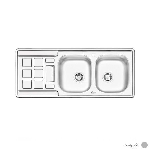 سینک ظرفشویی ایلیااستیل مدل 4021