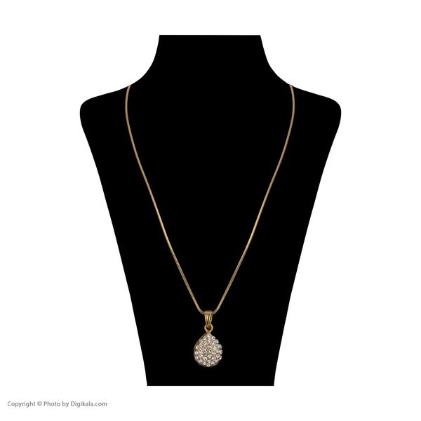 گردنبند زنانه طرح اشک کد 001