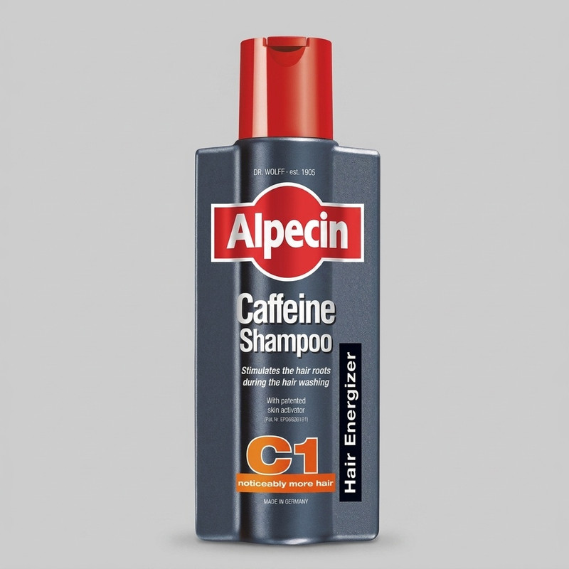 شامپو ضدریزش آلپسین Caffeine C1 اورجینال حجم 250ml