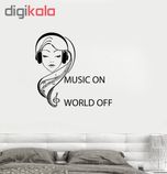 استیکر وی وین آرت مدل Music On کد S73