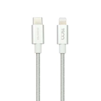 کابل تبدیل USB-C به لایتنینگ تسکو مدل TC PD 200 طول 1.5 متر