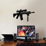 استیکر مدل m4 gun01