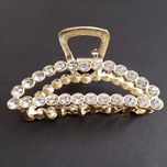 کلیپس مو زنانه مدل مثلث نگین دار *348