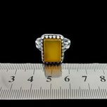 انگشتر نقره مردانه ملک زیور مدل شرف الشمس کد 201