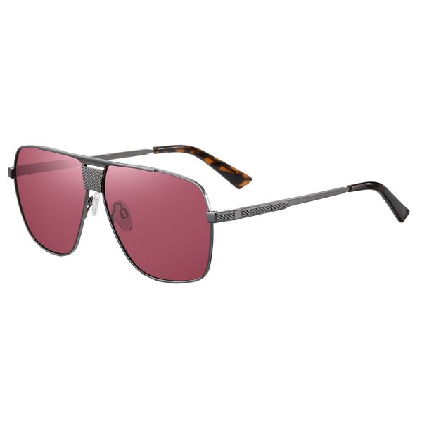 عینک آفتابی خلبانی (Aviator) مدل 3336C31-P39 Polarized Maroon