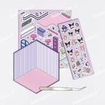 استیکر سه بعدی - Kuromi