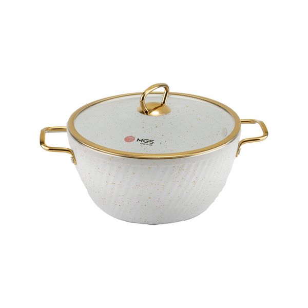 سرویس قابلمه و تابه گرانیت 16 پارچه ام جی اس مدل ماینز کد 001