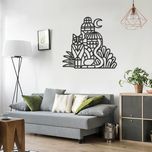 استیکر چوبی طرح گربه کد 007