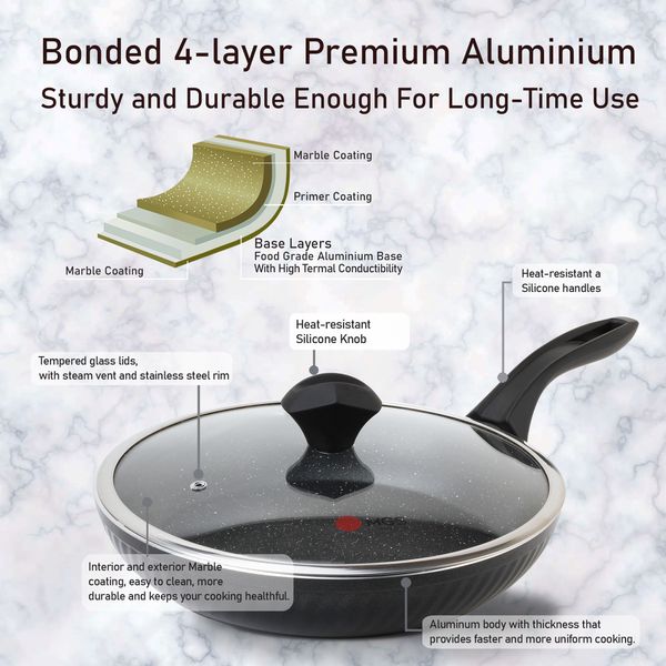 تابه ام جی اس طرح فورج کد 800339 سایز 28