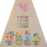 چادر بازی کودک مدل سرخپوستی طرح دایناسور PT521