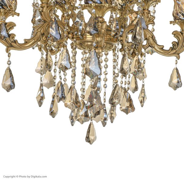 لوستر 10 شعله شاهان تک کد B/8014