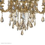 لوستر 10 شعله شاهان تک کد B/8014