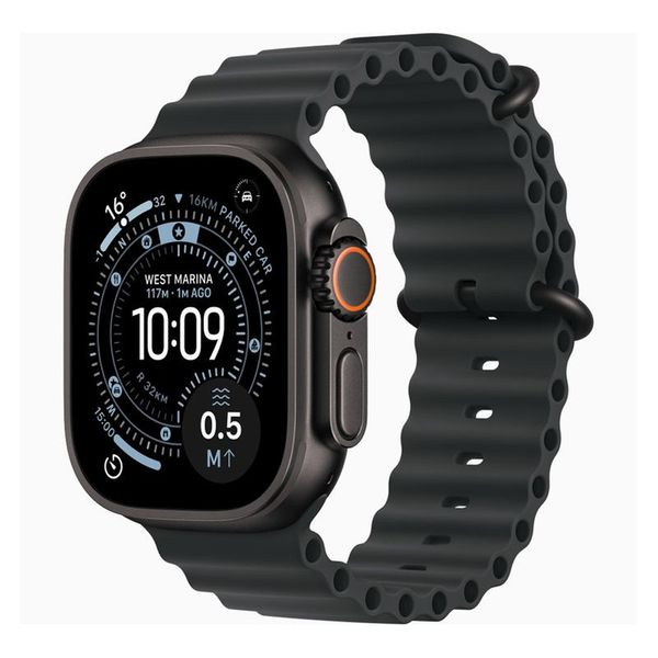 ساعت هوشمند 49 میلی متری اپل مدل Ultra 3 Black Titanium Case با بند Ocean