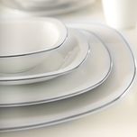 سرویس غذاخوری27 پارچه کواترو چینی زرین ایران مدل سمن درجه عالی