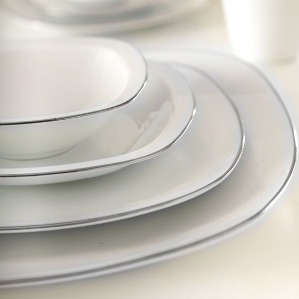 سرویس غذاخوری27 پارچه کواترو چینی زرین ایران مدل سمن درجه عالی