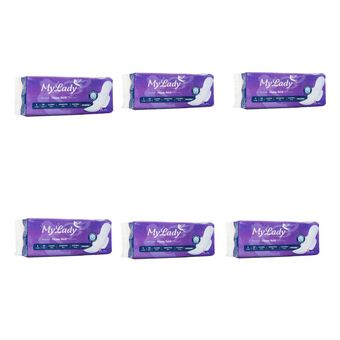 نوار بهداشتی مای لیدی مدل Classic Thick مجموعه 6 عددی