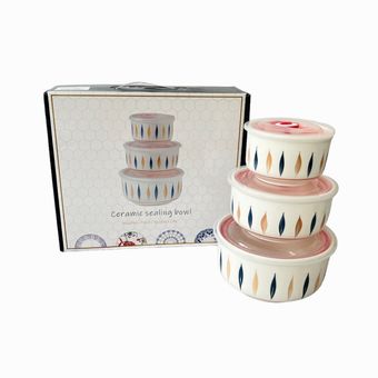 ظرف نگهدارنده مدل STYLE کد VT817 مجموعه 3 عددی